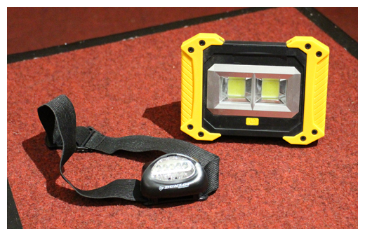 Examples of portable LED lights